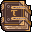 heavily bound book